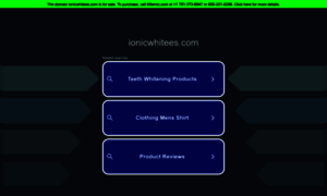 Ionicwhitees.com thumbnail