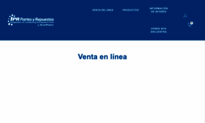 Iprpartesyrepuestos.com thumbnail