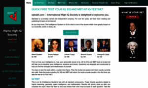 Iq-test.net thumbnail