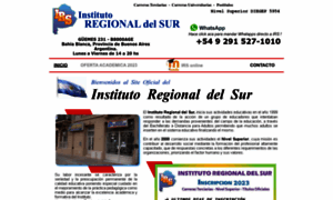 Irs.edu.ar thumbnail