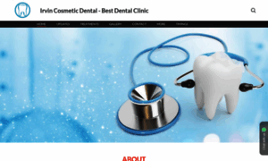Irvincosmeticdental.com thumbnail