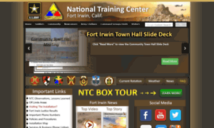 Irwin.army.mil thumbnail