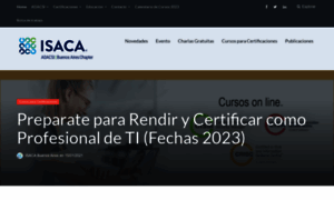 Isaca.org.ar thumbnail
