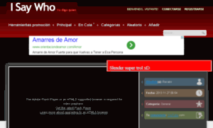 Isaywho.com thumbnail