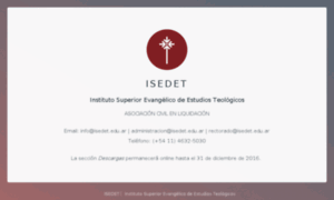 Isedet.edu.ar thumbnail