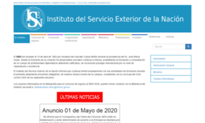 Isen.cancilleria.gob.ar thumbnail