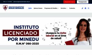 Isergiobernales.edu.pe thumbnail