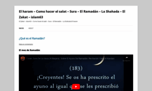 Islam63.wordpress.com thumbnail