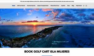 Islamujeresgolfcart.com thumbnail