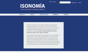 Isonomia.itam.mx thumbnail