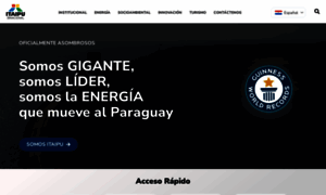 Itaipu.gov.py thumbnail