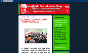 Izquierdasocialistamalaga.blogspot.com thumbnail