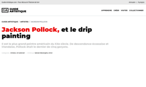 Jackson-pollock.info thumbnail