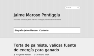 Jaimemarosopontiggia.com thumbnail