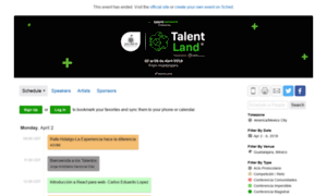 Jaliscotalentland2018.sched.com thumbnail
