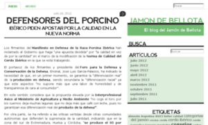 Jamondebellota.org thumbnail