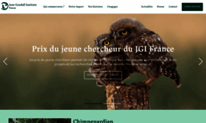 Janegoodall.fr thumbnail