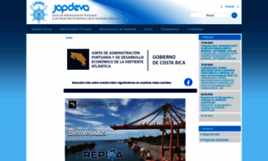 Japdeva.go.cr thumbnail