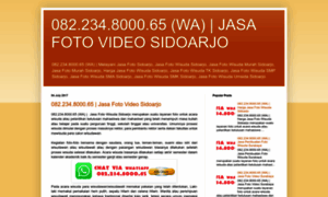 Jasafotovideosidoarjo.blogspot.com thumbnail