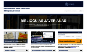 Javeriana.libguides.com thumbnail