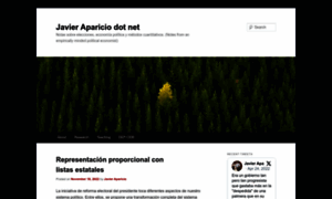 Javieraparicio.net thumbnail