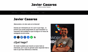 Javiercasares.net thumbnail