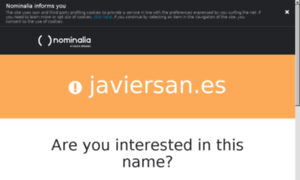 Javiersan.es thumbnail
