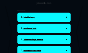 Jobjust4u.com thumbnail