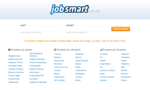 Jobsmart.co.ve thumbnail