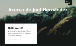Joelhernandez.info thumbnail