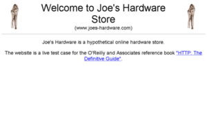 Joes-hardware.com thumbnail