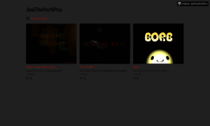 Joetheitchpro.itch.io thumbnail