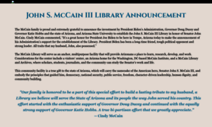 Johnmccain.com thumbnail