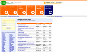 Johnson-controls.jobs.net thumbnail