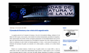 Jornadasdeliteraturaycineuma.blogspot.com.es thumbnail