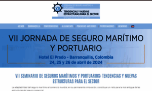 Jornadasdeseguromaritimoyportuario.com thumbnail