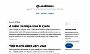 Joseklauss.com thumbnail Joseklauss.com thumbnail