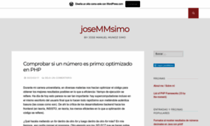 Josemmsimo.wordpress.com thumbnail
