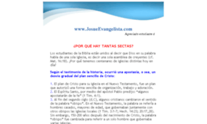 Josueevangelista.com thumbnail