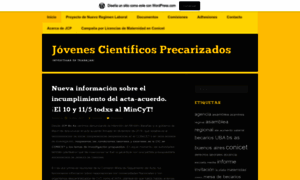Jovenescientificosprecarizados.wordpress.com thumbnail