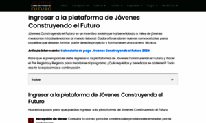 Jovenesconstruyendoelfuturo.vip thumbnail