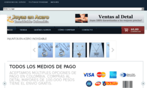 Joyasenaceroinoxidablecolombia.com thumbnail