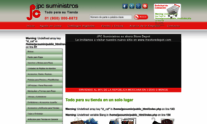 Jpcsuministros.com thumbnail