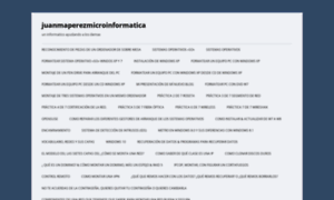 Juanmaperezmicroinformatica.wordpress.com thumbnail