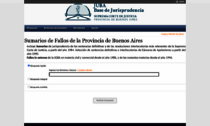 Juba.scba.gov.ar thumbnail