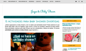 Juegosdebabyshower.org thumbnail