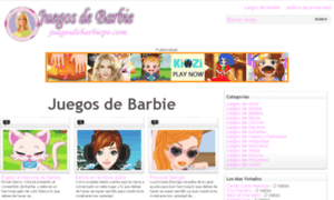 Juegosdebarbiepe.com thumbnail