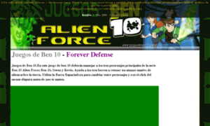 Juegosdeben10alienforce.com thumbnail
