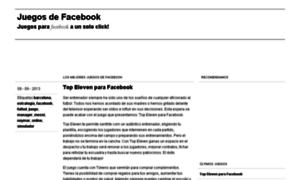 Juegosdefacebook.com thumbnail