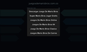 Juegosdemariobros.com.co thumbnail